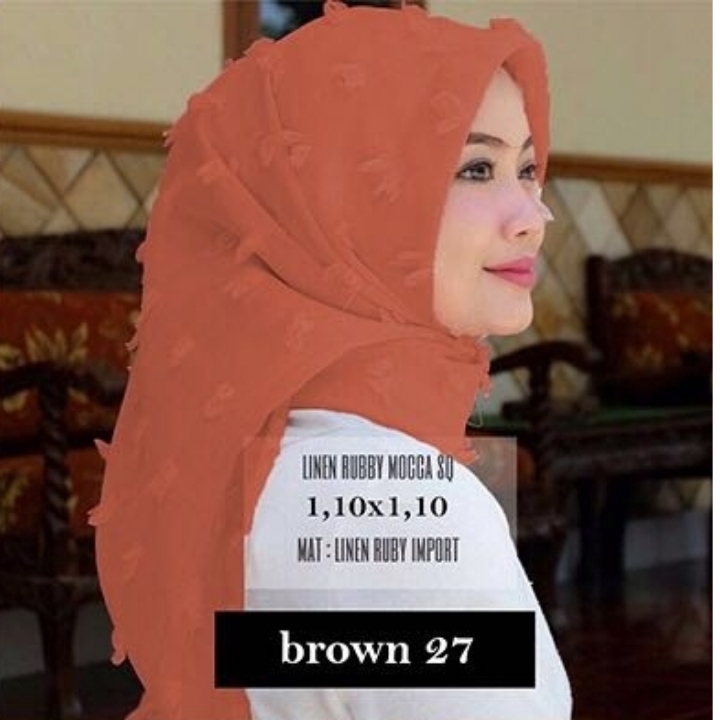 Pasmina Rubia Hijab Segi Empat