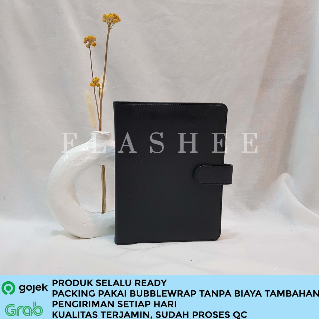 Binder Polos A5 20 Ring Hitam Agenda A5 Polos 20 Ring Binder A5 Polos Eksklusif