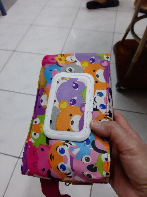 Tempat Tissue Basah Dan Kering 2in1 3in1 4in1 Panda Pink