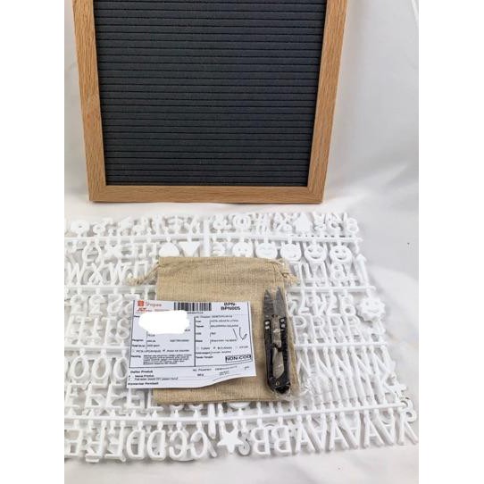 

✴ Felt letter board DIY papan huruf Ω