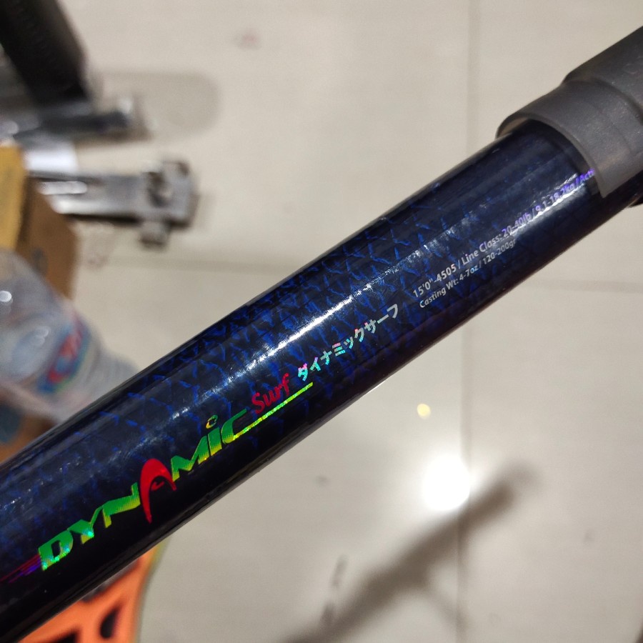 Joran antena pioneer surf power dynamic fiesta surf heavy 450