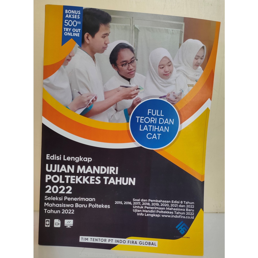 Soal dan Pembahasan Buku Ujian mandiri Poltekkes 2022 (Edisi Lengkap) + Bonus Akses Online