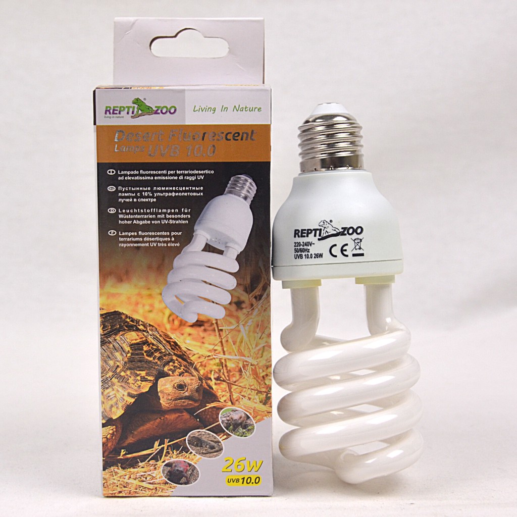 

REPTIZOO Lampu Reptil UVB 10 - 26Watt