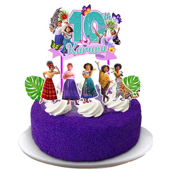 Encanto Topper Cake Birthday / Hiasan Kue Ulang Tahun