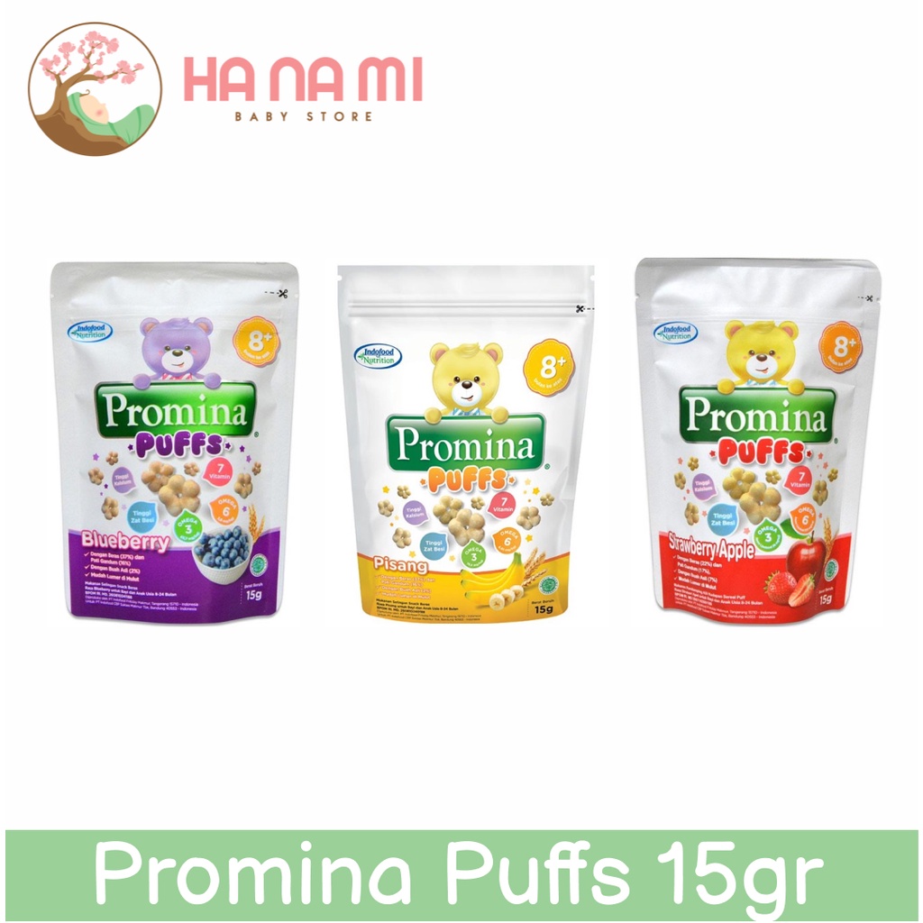 Promina Puffs 15gr - Snack MPASI