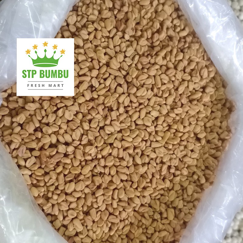 Biji Fenugreek Klabet 25 gram - 100 gram