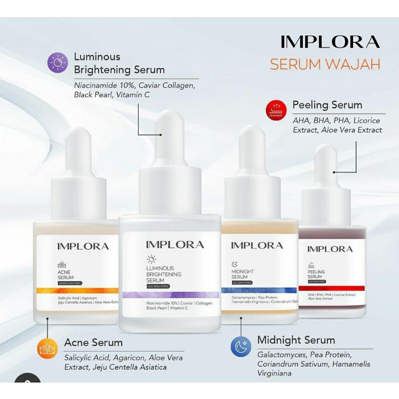 IMPLORA SERUM BRIGHT SERIES