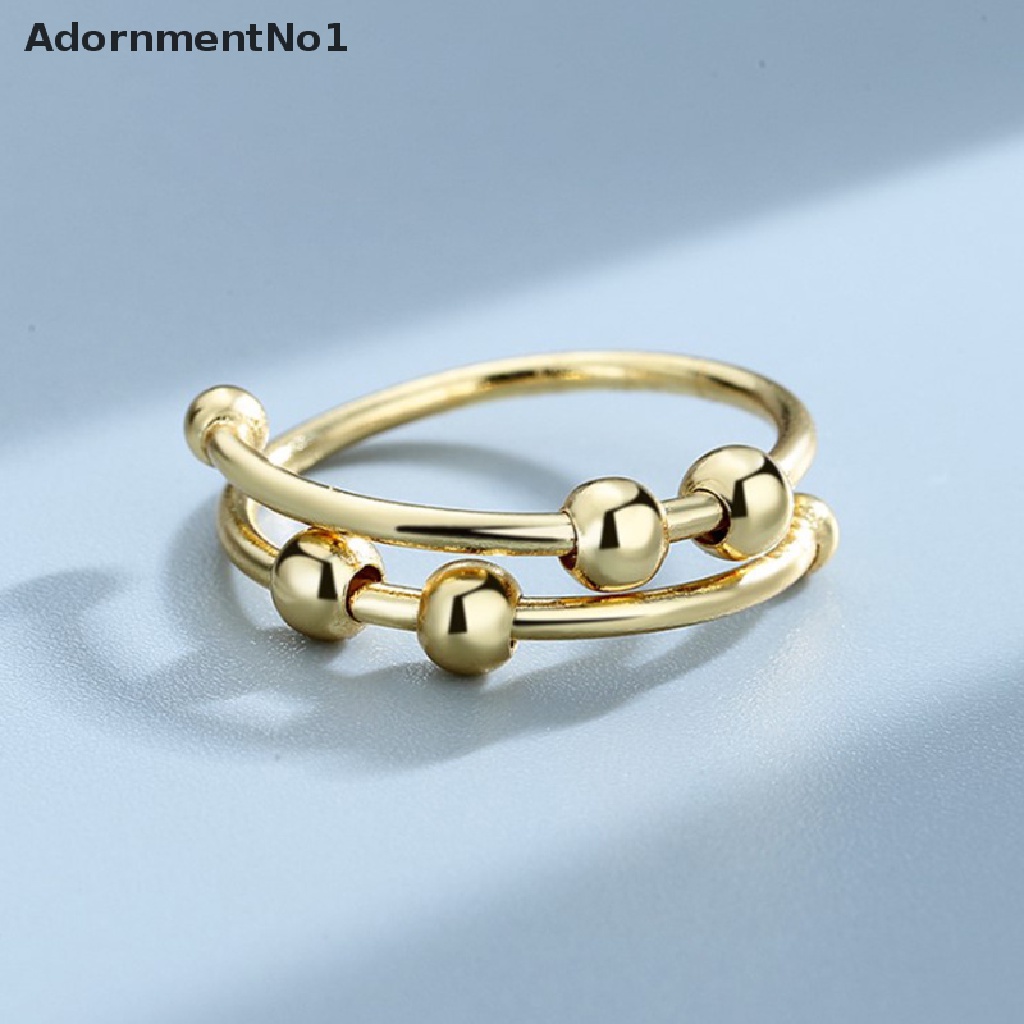 (AdornmentNo1) Mainan Ring Spiral Anti Stress Untuk Anak Perempuan / Wanita