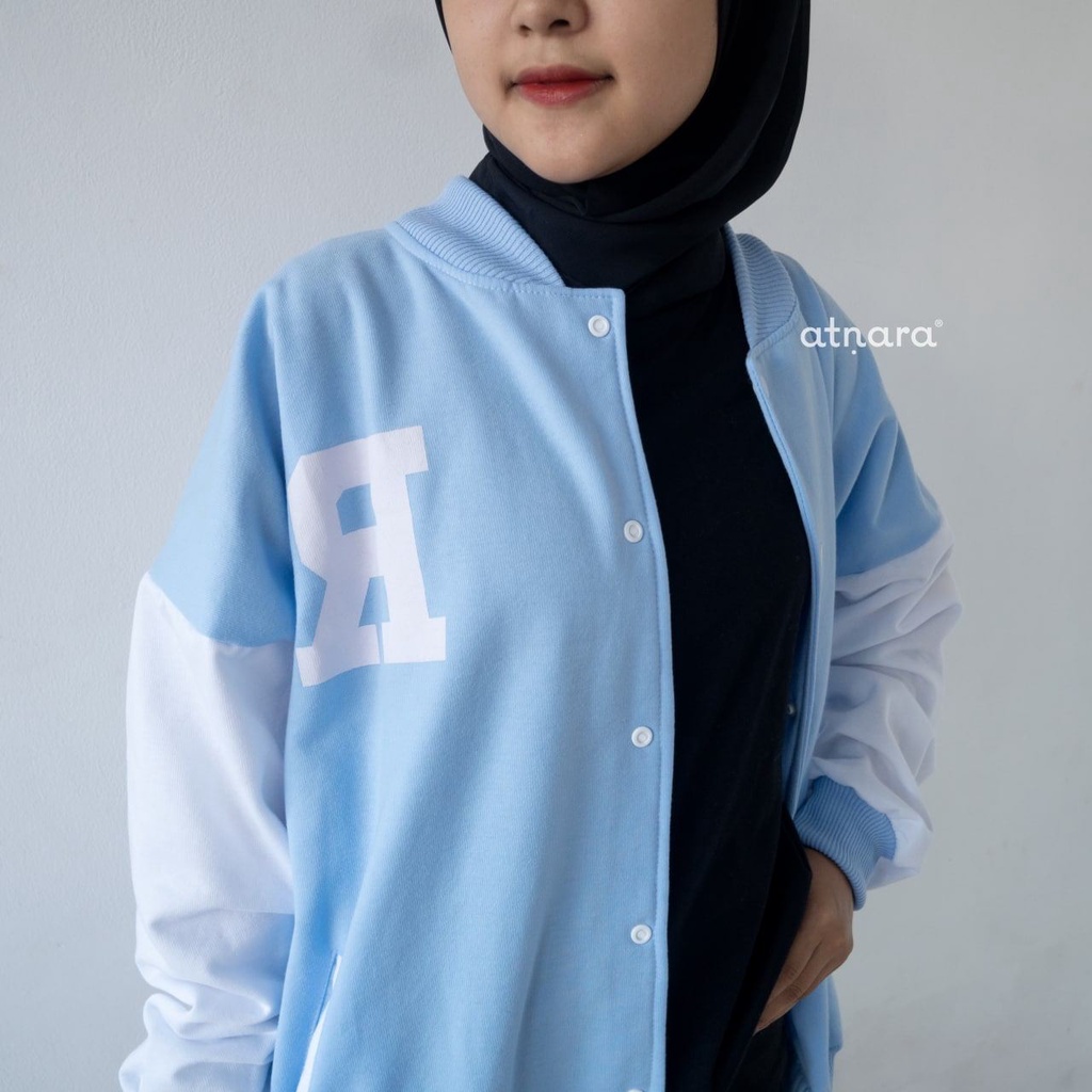 Nara Grosir - R Varsity Jaket  l Varsity Jaket Pria dan Wanita