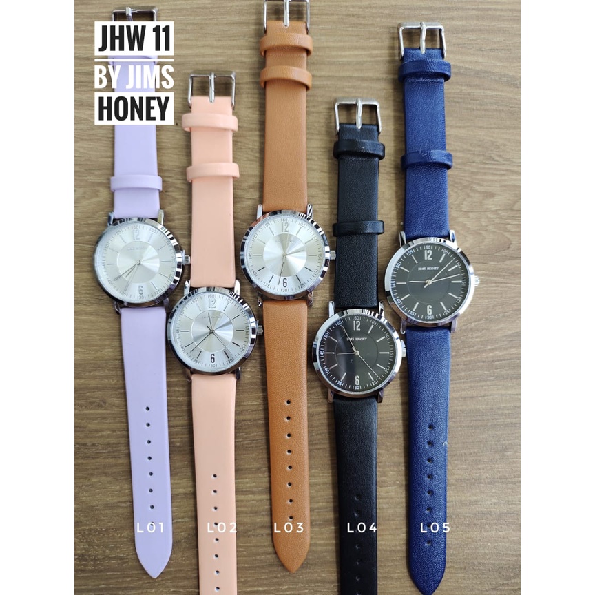 JIMS HONEY JAM TANGAN WANITA JHW 11  (FREE BOX + BATERAI)