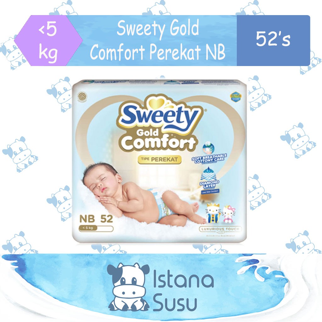 Sweety Gold Comfort Popok Perekat