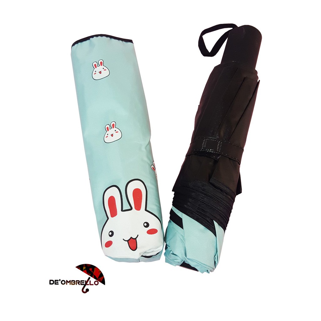 (410)Payung Lpt 4 Fancy Motif Cute Rabbit Anti UV