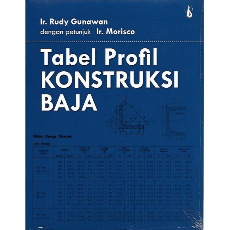 Jual Tabel Profil Kontruksi Baja Ir.Rudy Gunawan Indonesia|Shopee Indonesia