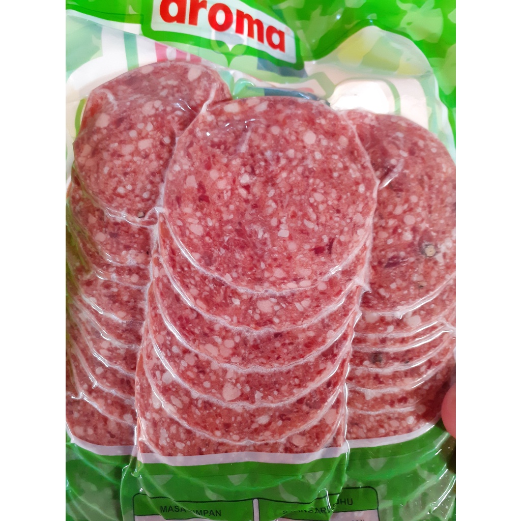 BEEF SALAMI AROMA 250GR 100% ASLI BALI