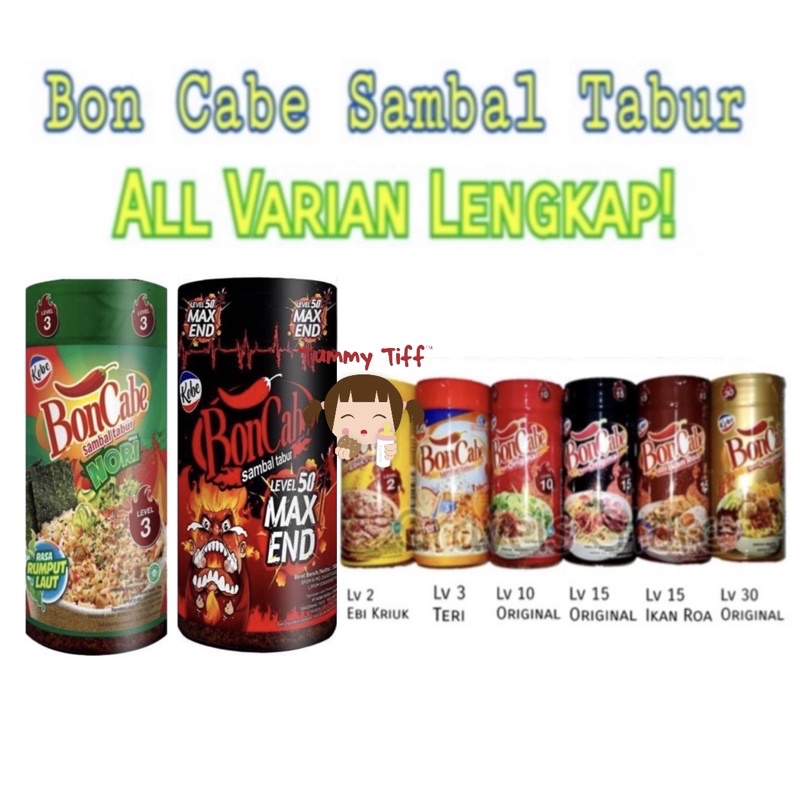 Bon cabe sachet botol / Boncabe sachet botol level 50 max end / level 15 leve 30