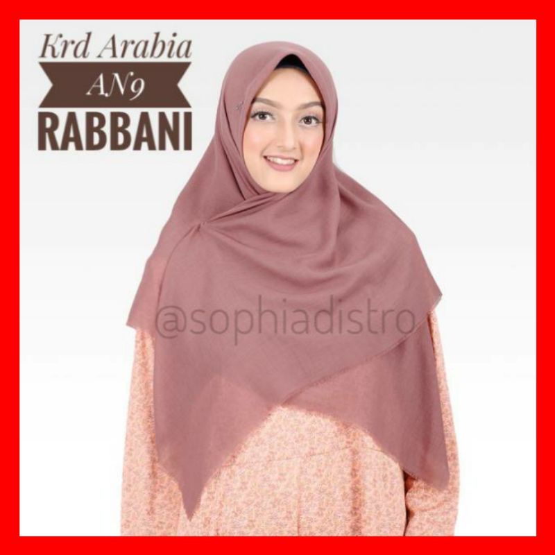 Rabbani Kerudung Segi Empat Rabbani Rawis Arabia New Shopee Indonesia
