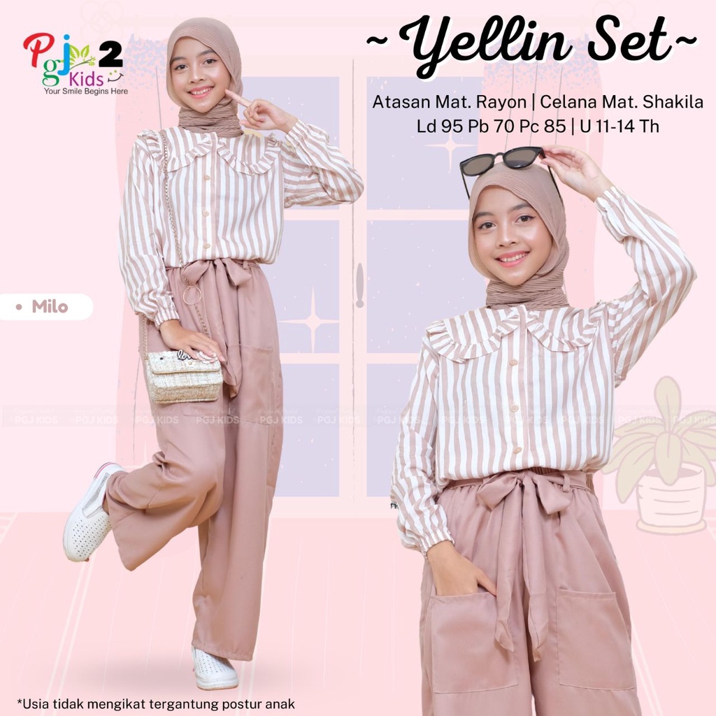 BAJU ANAK TANGGUNG PEREMPUAN SETELAN KULOT ANAK REMAJA TANGGUNG PEREMPUAN SET TEEN TERBARU