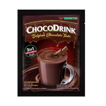 

ChocoDrink Belgian Chocolate Sachet ( 1 PCS) Satuan OURSHOPNOW