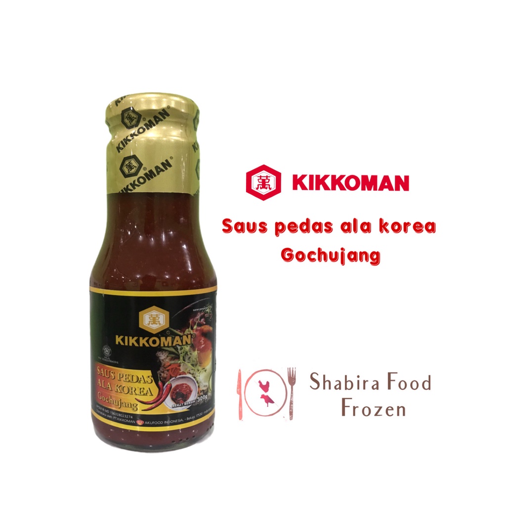 

Kikkoman Gochujang Sauce | Saus Pedas ala Korea Halal 300 gr