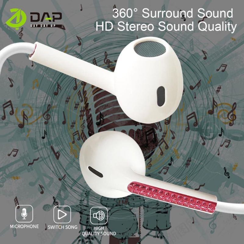 Handsfree / Earphones DAP DH-F2 Sound Bass