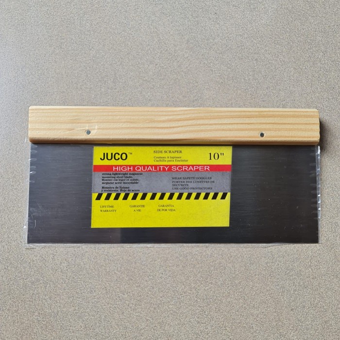 KAPE / SCRAPER KOTAK GAGANG KAYU 10INCH
