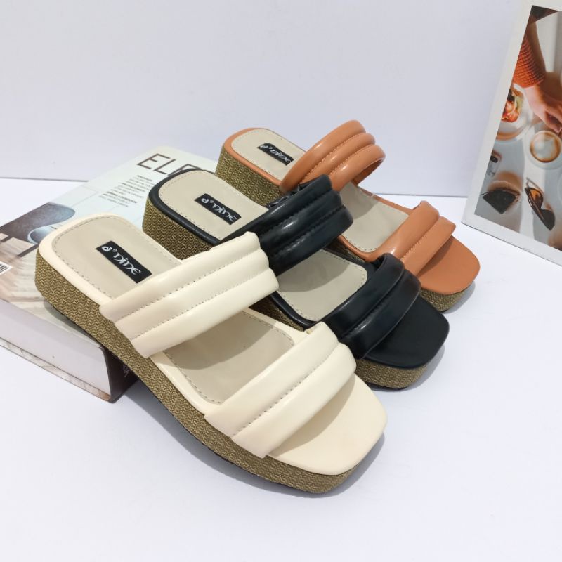 Sandal Wanita Sandal wedges flatprom DN 05