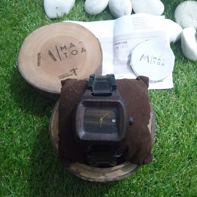 jam kayu Matoa alor preloved