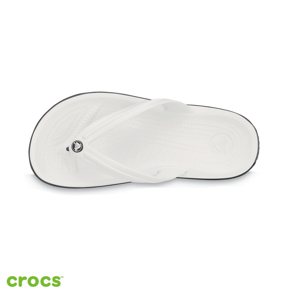 Sandal Crocs Band Flip / Sandal Jepit Pria  / Crocs Band Flip / Original Crocs - White  -11033-100