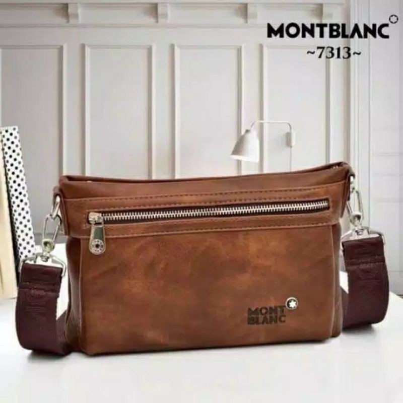 handbag monblanc 7313 handbag pria dan wanita import