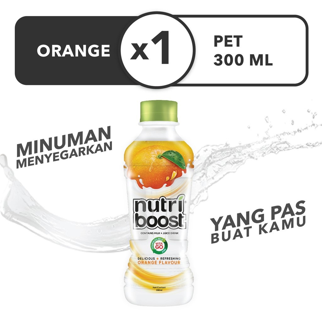 

Minute Maid Nutriboost Orange Pet 300 ml
