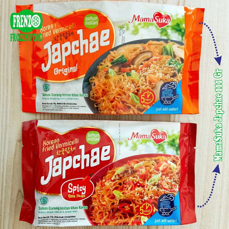 

Mama Suka Japchae Original & Spicy 111 Gr
