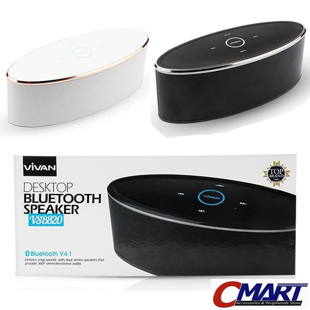 Vivan VSB820 Desktop Bluetooth V4.1 Speaker HiFi with micro SD & AUX