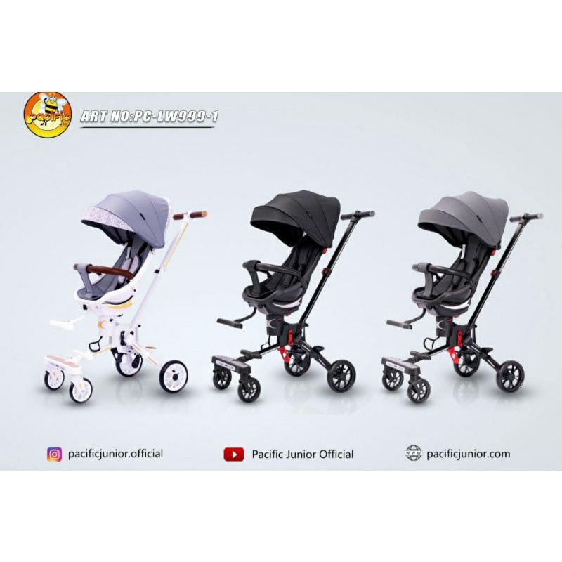 Magic Stroller Pacific Lw 999-1 Kualitas Tinggi Elegant