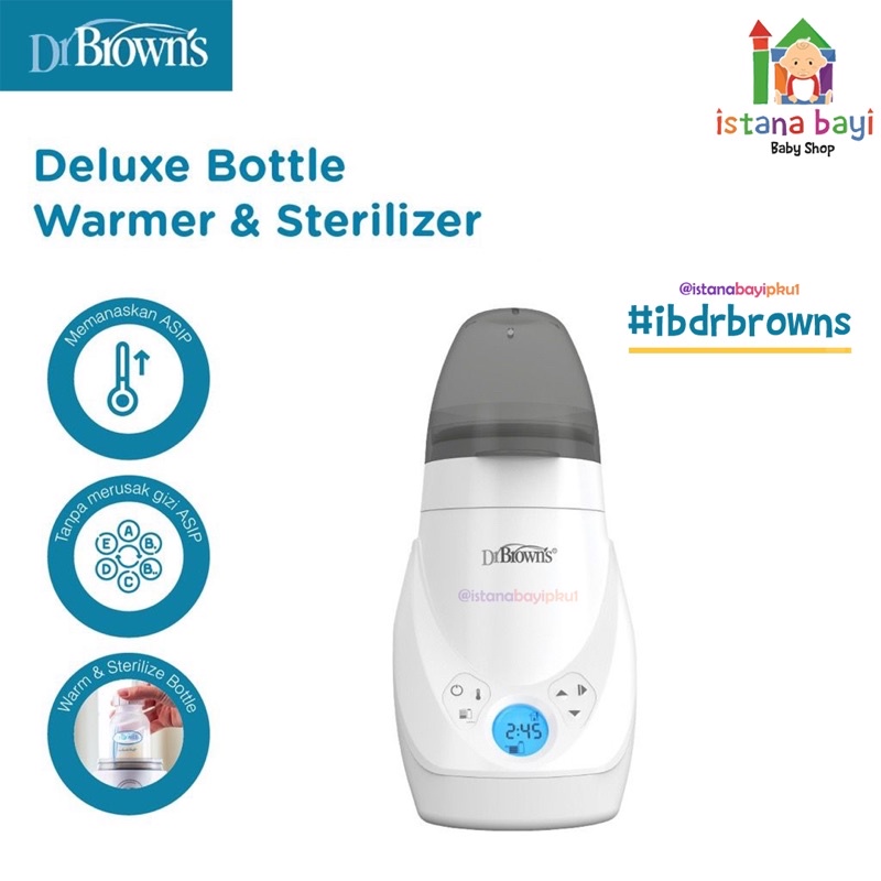 Dr Browns Deluxe Electric Bottle &amp; Food Warmer &amp; Sterilizer  / Penghangat Susu AC148