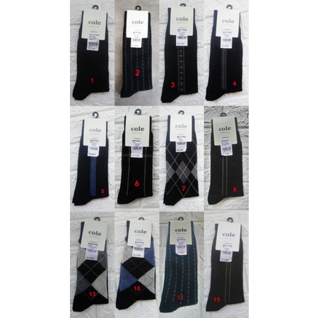 kaos kaki cowok cole