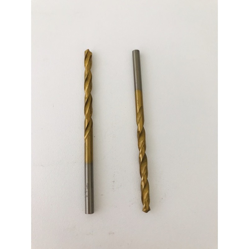 Mata Bor Besi ATS 3mm Kuning - HSS TiN Coated Fully Ground Twist Drill Bits 3 mm