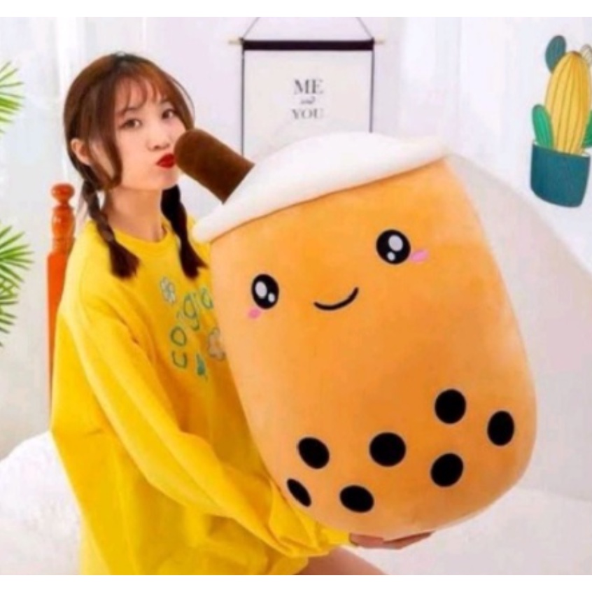 [MH] Boneka Bantal Boba Sugar Milk