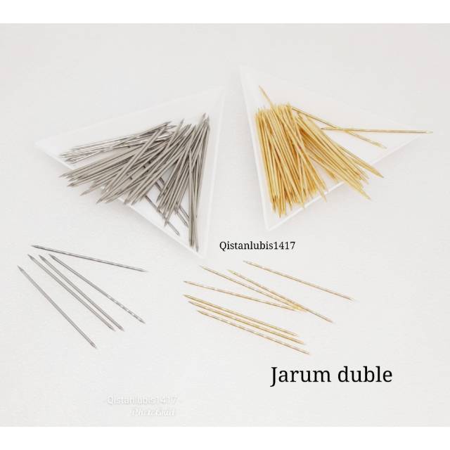 Jarum doble grosir uk 3cm-7cm