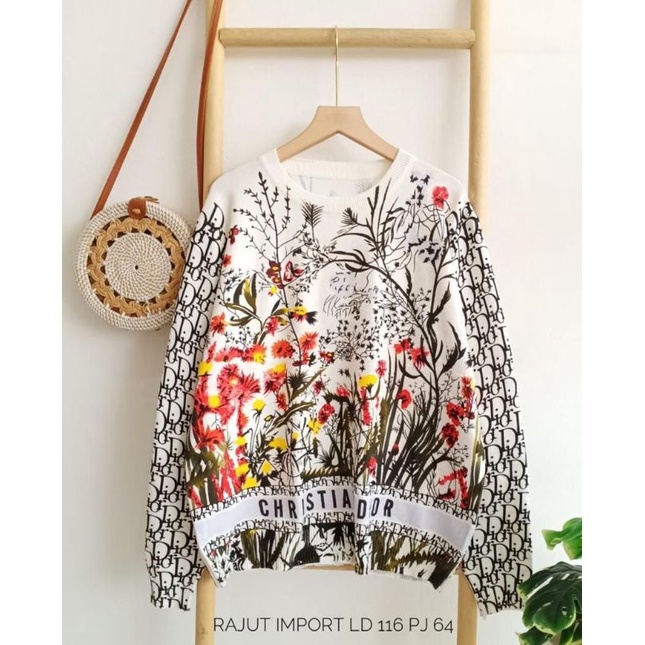RAJUT DIOR IMPORT ATASAN WANITA