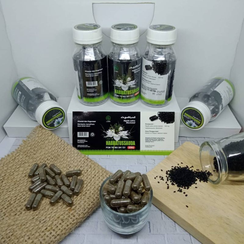 

habbatussauda serbuk muni isi 100 capsul