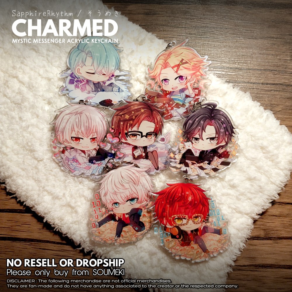[SOUMEKI] Mystic Messenger Acrylic Keychain