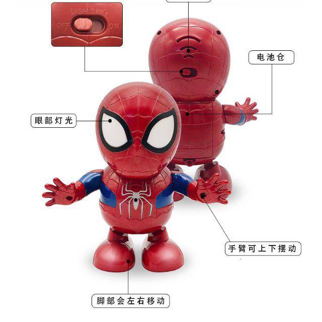 DANCE HERO ROBOT JOGET IRONMAN / SPIDERMAN