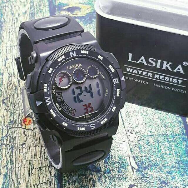 Original Lasika Jam Tangan Anak SD / Remaja Sport Digital