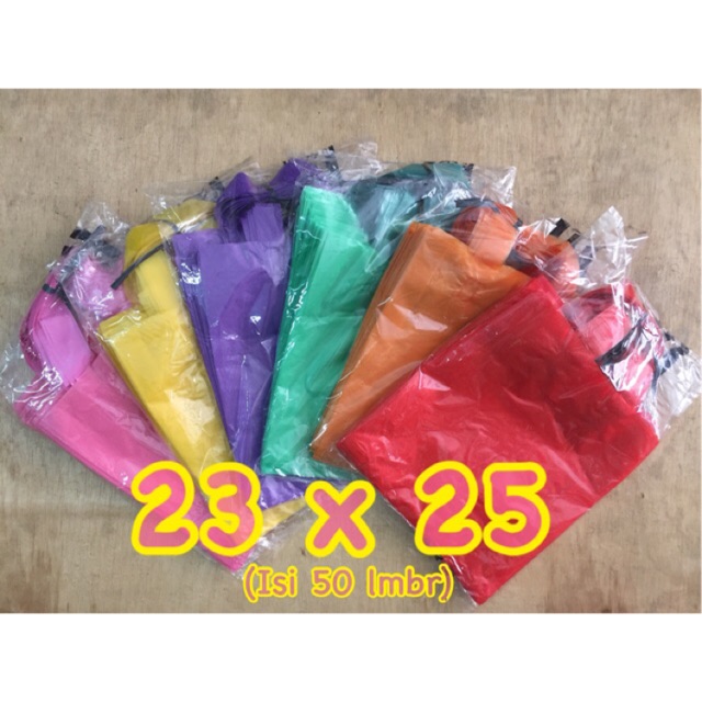 

Soft Handle / Softhandle Shopping Bag Polos 23x25