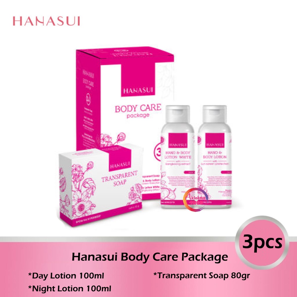 Paket Hanasui Body Care 3in1