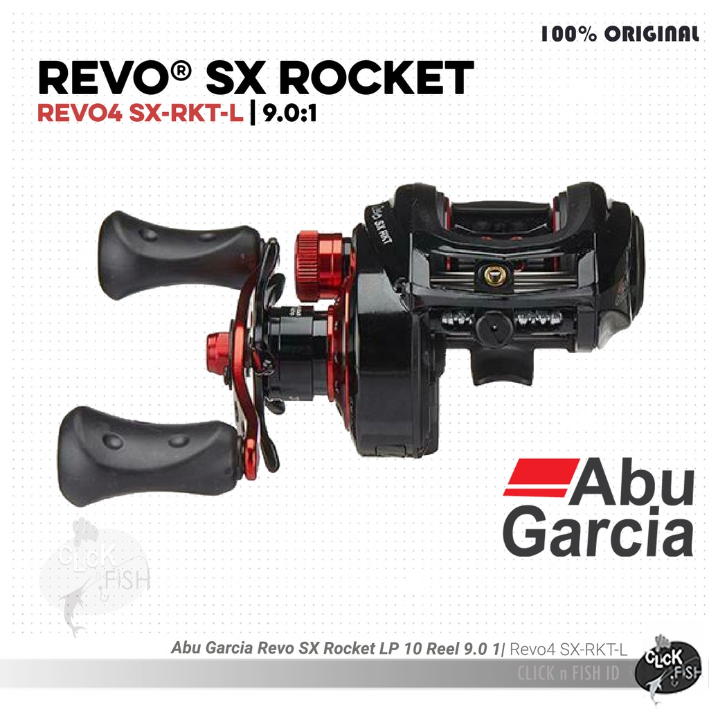 abu garcia revo sx rkt lp reel