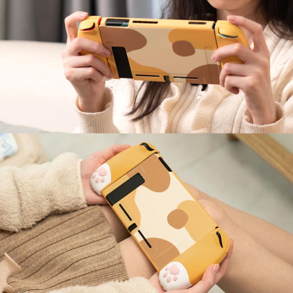 Geekshare Casing Soft Case Silikon TPU Untuk Nintendo Switch V1 V2 OLED