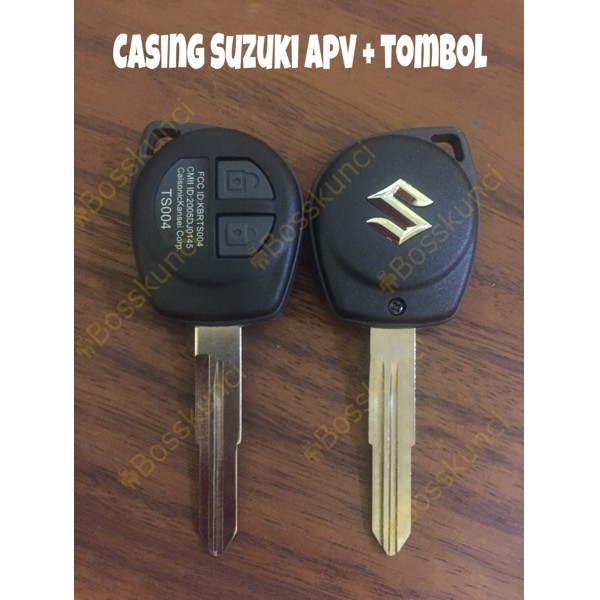 Casing kunci mobil suzuki Apv dengan tombol SPAREPART MOBIL