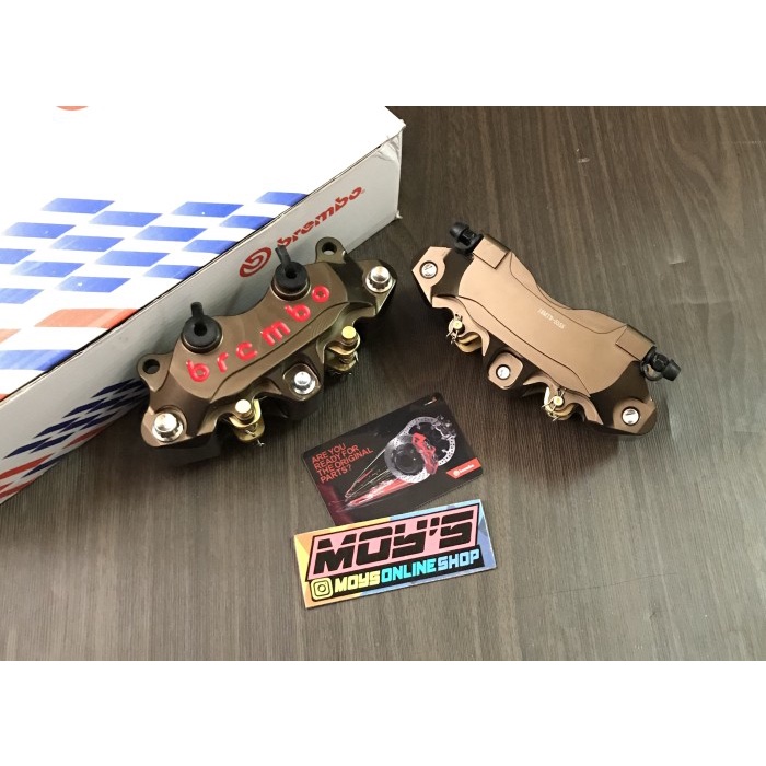 Terlaris Kaliper brembo 2 pin 4 piston Ori thailand