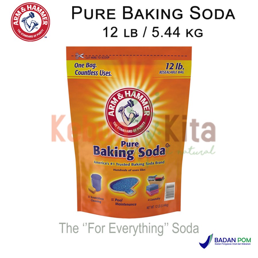 

Arm and Hammer Pure Baking Soda Pouch 5.44 Kg